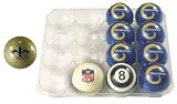 New Orleans Saints Deluxe Billiard Ball Set