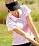 Ladies ClimaCool Solid Mesh Textured Polo, Color: Black, Size: Medium