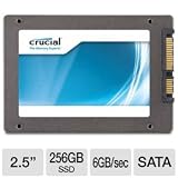 Crucial 256 GB m4 2.5-Inch Solid State Drive SATA 6Gb/s CT256M4SSD1