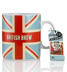 Ceramic Mod Man Union Jack Giant Mug