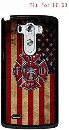 AgnesPro Slim Case for LG G3 Firefighter Emblem NCAA Pattern 475