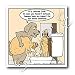 Londons Times Funny Dogs Cartoons - Doggie Bottled Water - Iron on Heat Transfers