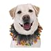 Aria Halloween Pom Pom Scrunchy Med