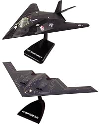 InAir E-Z Build 2pc Set - B-2 Stealth Bomber and F-117 Nighthawk