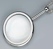 Magnifier Pendant with Chain in Chrome