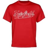 NCAA Fairfield Stags Swept Away T-Shirt - Cardinal
