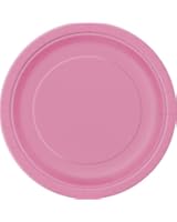 Dinner Plates, 8 5/8-Inch, Pink, 16 Count