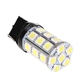 Lighting EVER T20 7440 LED Automotive Bulb, LED Turning Light And Tail Light, White, Pack of 2 Units
