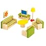 Pintoy Dolls House Wooden Accessory set - Living Room