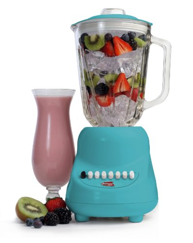 Elite gourmet ebl-2000gbl maxi-matic 10-speed blender w…