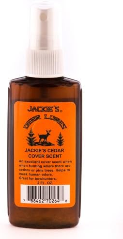 Jackies Deer Lures Cedar Cover Scent Sprayer, 2-Ounce