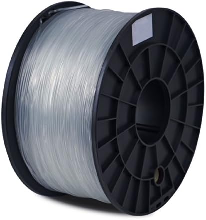 ABS Clear Filament 1.75mm, 1kg / 2.2lb Printing Material Supply Spool for 3D Printer