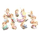 Mermaid Pearl World Figures (12 Figures)