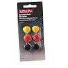 Three Coloured Pairs Of 18mm Replacement Earphone Pads