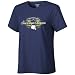 San Diego Chargers T Shirts : Reebok San Diego Chargers Ladies Navy Blue Team Lockup Sideline T Shirts
