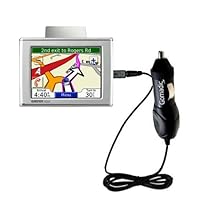 Rapid Car / Auto Charger for the Garmin Nuvi 370 - uses Gomadic TipExchange Technology