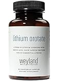 Weyland: Lithium Orotate - 5mg of Elemental Lithium per Vegetarian Capsule