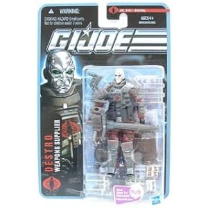 G.I. Joe Pursuit of Cobra 3 3/4 Inch Action Figure Destro Weapons Supplier
