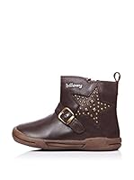 BILLOWY Botines Cremallera (Marrón)