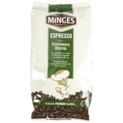 Minges Espresso "Cremano Roma" in Bohnen, Aroma-Softpack (1000 g)