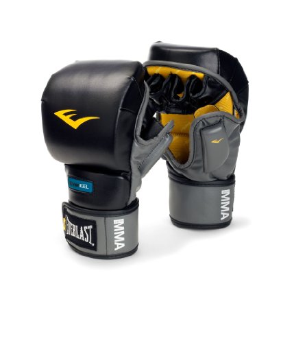 Everlast Black/Grey Striking Evergel Training Glove