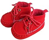 ベビー シューズ 軽くて やわらかい キッズ スニーカー 子供 靴 (赤色, 11cm)