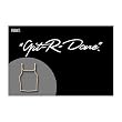 Larry The Cable Guy Git-R-Done Ladies Spaghetti Strap Script Black Tank