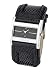 Morgan ladies, Analogue, black large leather strap watch