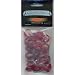 Dragon Shields Transparent Counters: Ruby Red - Gaming Life Counters / Beads