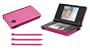 Aluminum Case Plus 3 Styluses Pink for DSi