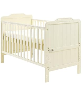 Tutti Bambini Alex Dropside Cot Bed - Vanilla