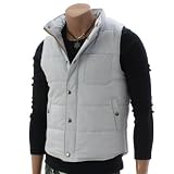 Doublju Mens Casual Stand Vest (VA02)