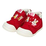 MIKIHOUSE(ミキハウス)うさこ音楽隊 セカンドベビーシューズ １５．５cm,赤