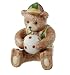 Villeroy & Boch Christmas Teddies 3-Inch Teddy Bear with cap