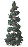 NEW Green 8 Ft Bubble Column Christmas Tree