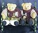 Roadpro - Das Novelty 971487 Poly Resin Boy & Girl Bears on Wooden Bench (1 Each)