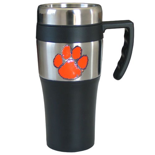 NCAA Clemson Tigers Logo Travel Mug