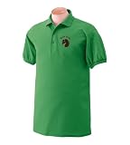 Personalized custom embroidered Arabian horse polo shirt