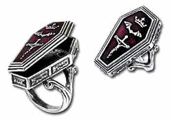 Immortal Kist: Poison Ring - Alchemy Gothic Pewter Ring