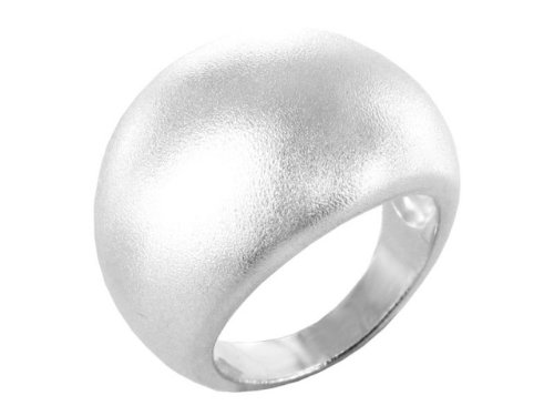 Brushed Sterling Silver Ring