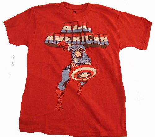  Captain America To The Rescue Movie Youth T-shirt