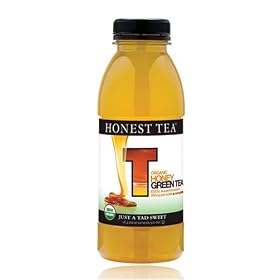Honest Tea Honey Green Tea 16.9 Ounce Bottles Case of 24 Usda Certified Organic
