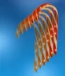6 Lighted Twinkling Outdoor Candy Cane Christmas Lawn Stakes Pathway Markers 12"