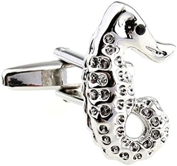 Inspire Jewelry Mens Seahorse Hippocampus Cufflinks with Presentation Gift Box Suit Wedding Business