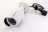 Microseven&reg; 1.3 Megapixel 960p Onvif 3.6 mm 1/3" Aptina CMOS Bullet Real HD H.264 IP Camera P2P 12V POE IP66 20M IR ICR Filter Indoor / Outdoor - M7B15- Dahua NVR and ALL NVR with ONVIF Compatible  Free Live Streaming on microseven.tv