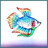 Hawaiian Glass Figurine Bo the Beta Fish