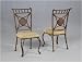 Mango "Mangana Brown Bark" Dining Side Chairs By Powell Furniture