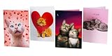 Avanti Valentine Assortment, You're the Cat's Meow, 8 Pack (700162)