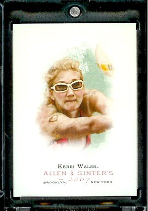 Buy 2007 Topps Allen & Ginter # 322 Kerri Walsh (SP) SHORT PRINT Olympic Beach Volleyball Champion... by Topps