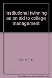Institutional twinning as an aid to college management